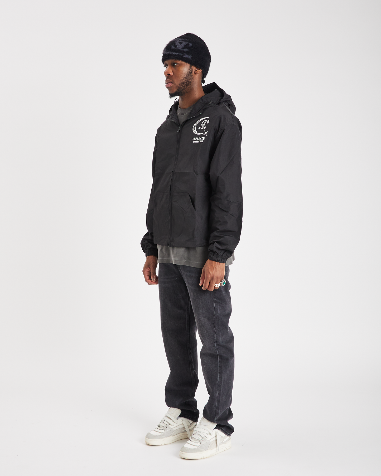 Separate Collection© Black Windbreaker