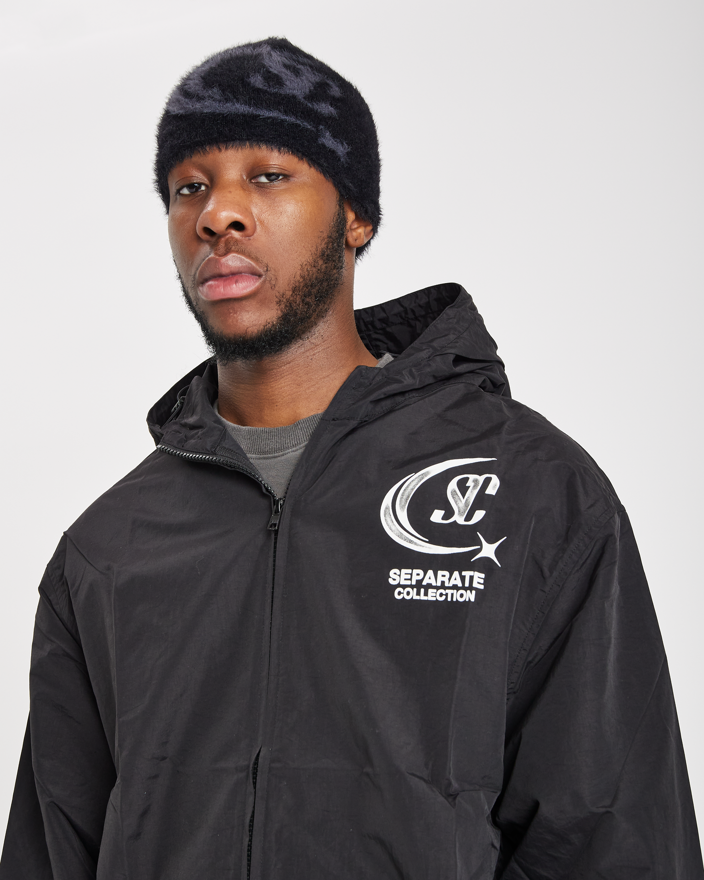 Separate Collection© Black Windbreaker