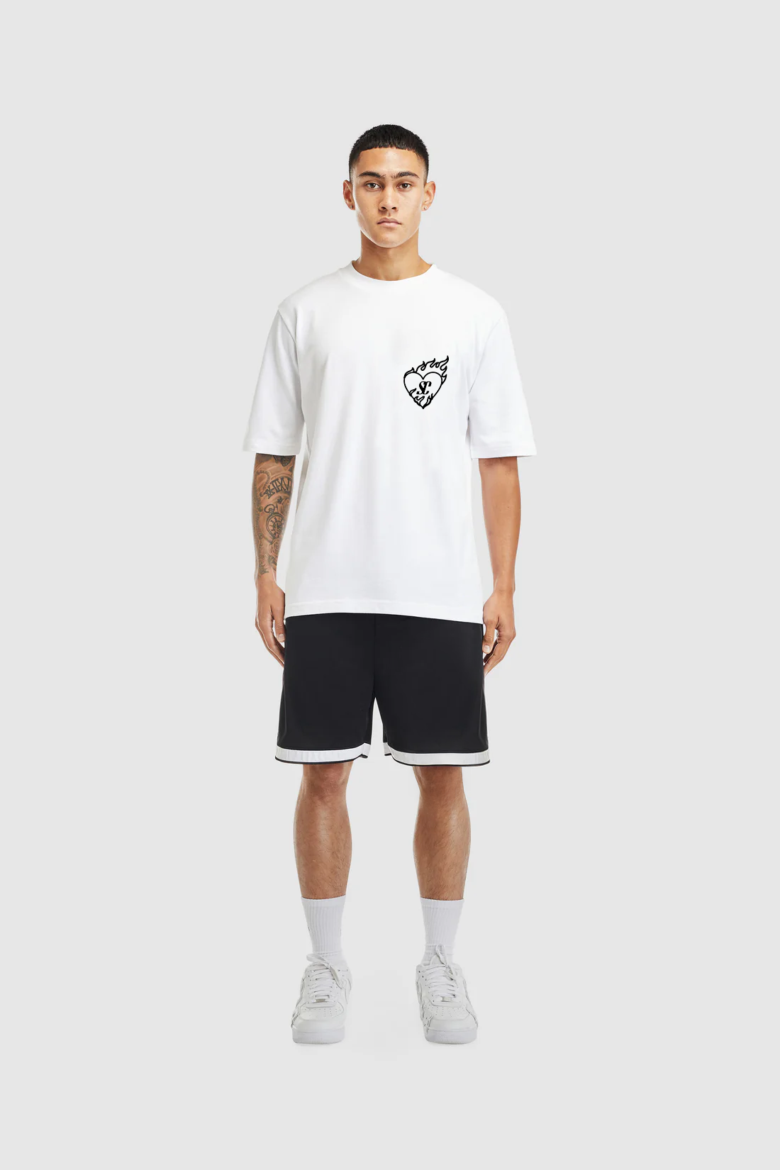 Separate Collection© Flaming Heart Tshirt