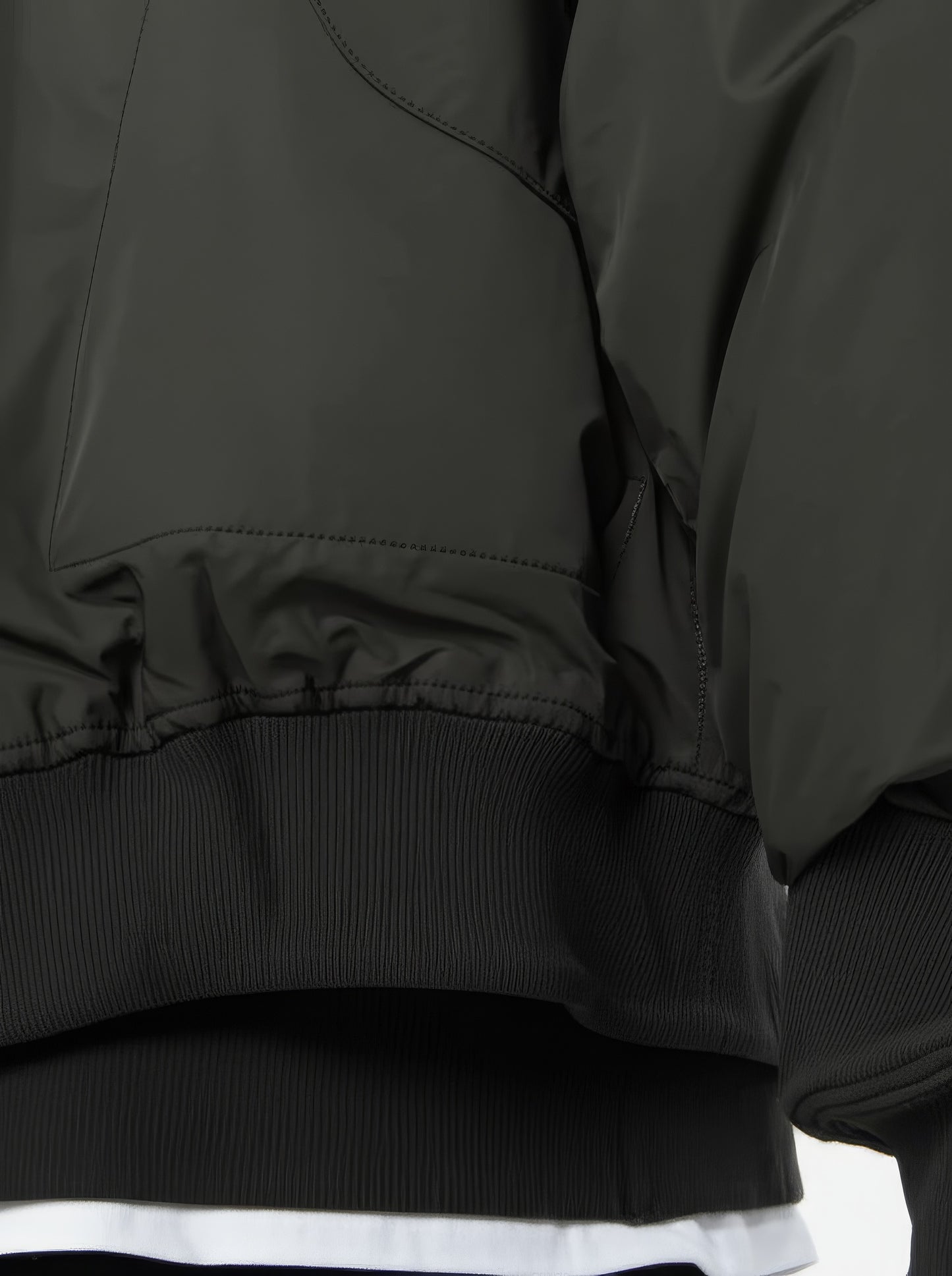 Separate Collection Wolf Grey Bomber Jacket