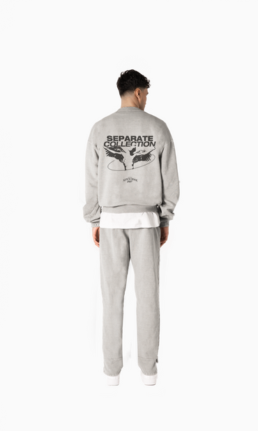 Separate Collection© New School Spirit Sweatshirt Moon Grey