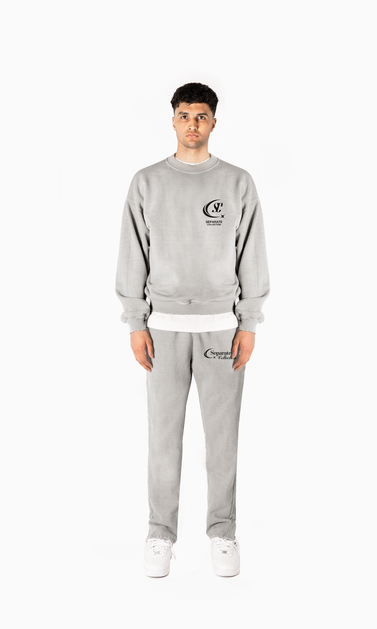 Separate Collection© New School Spirit Sweatshirt Moon Grey