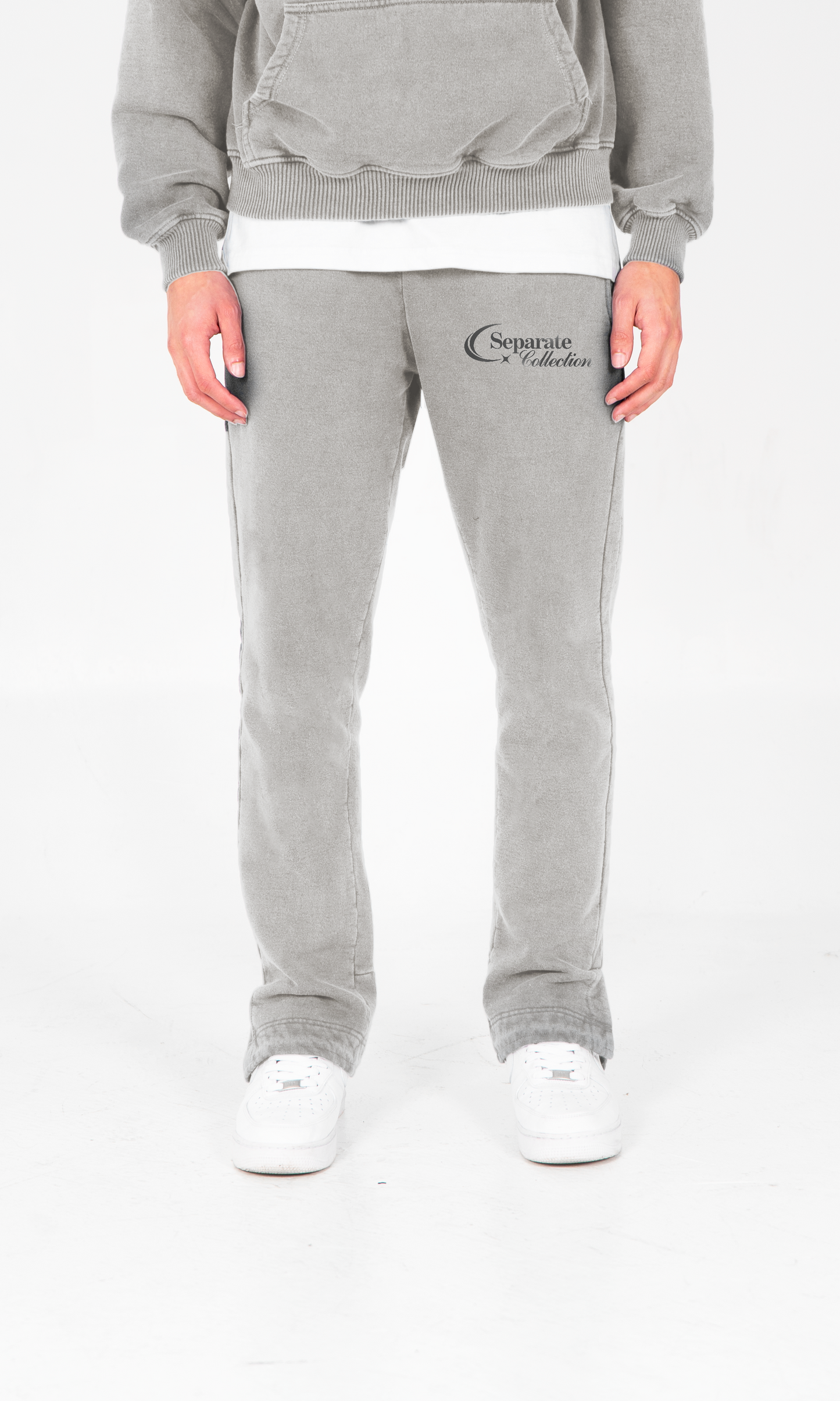 Separate Collection© Wash Split Pant Grey