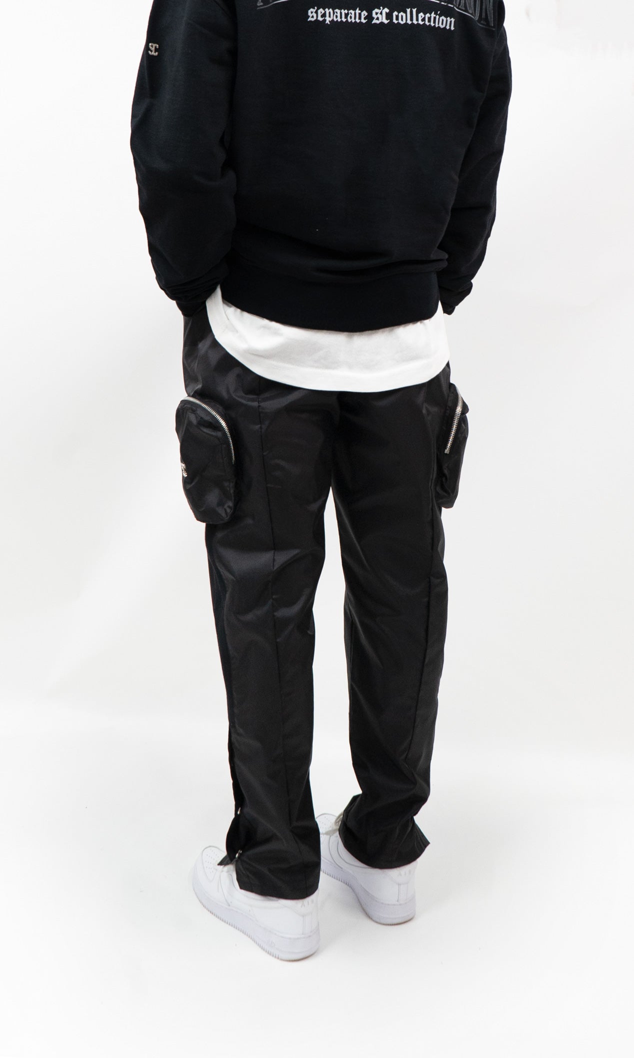 Separate Collection© Nylon Cargos Black