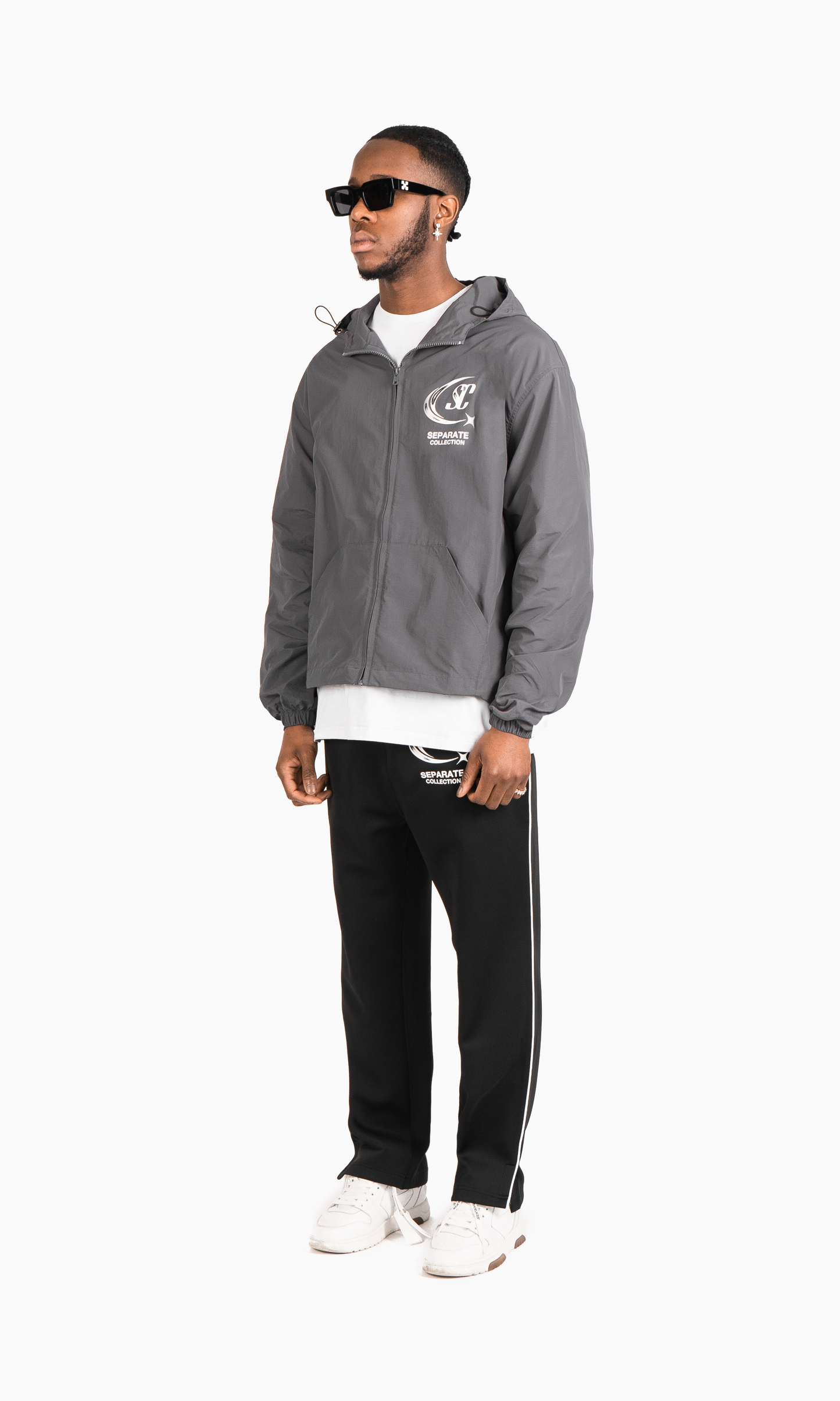 Separate Collection© Grey Windbreaker