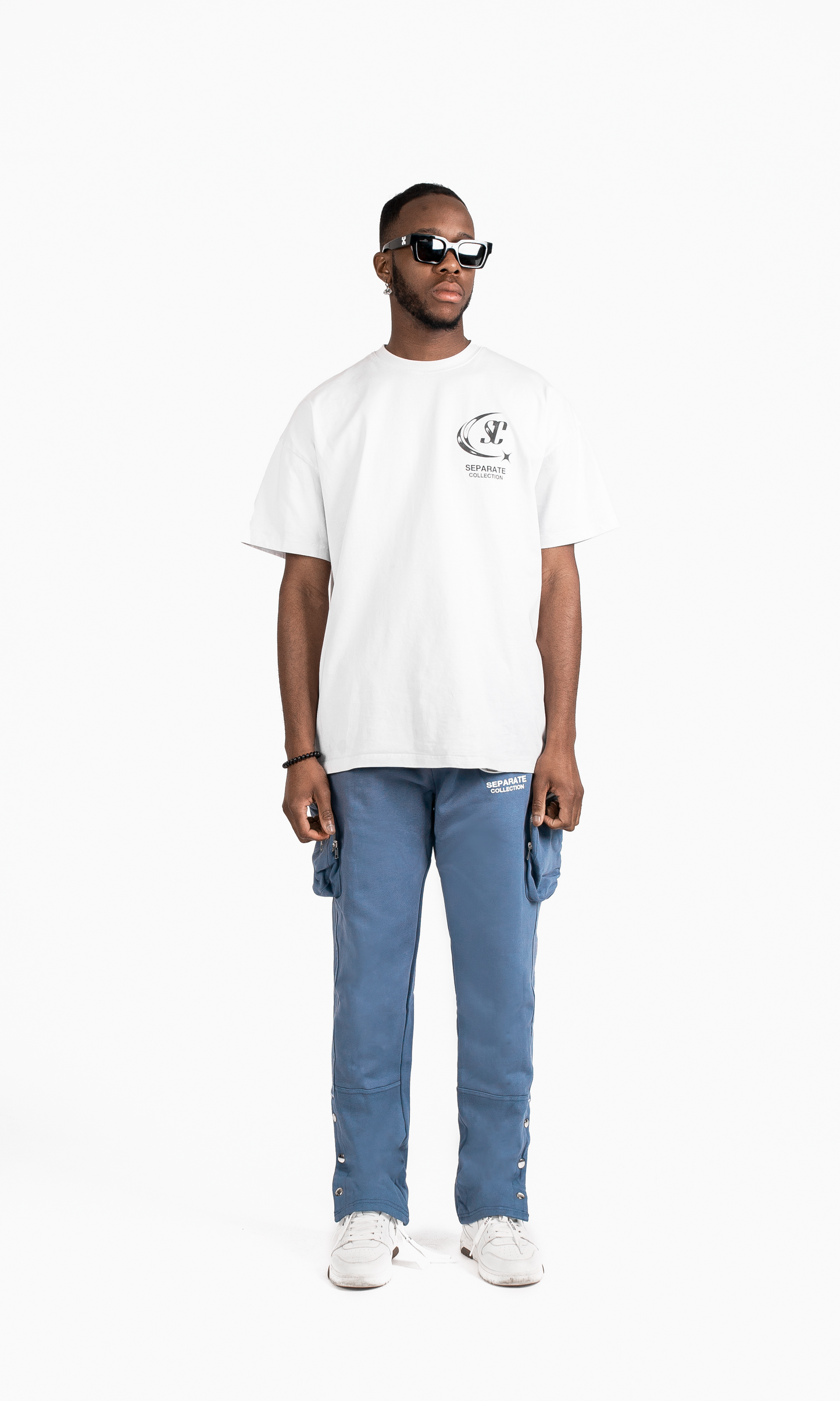 Separate Collection© Cargo Sweatpants Royal Blue