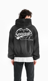 Separate Collection© Playmakers Club Zip-up Hoodie Vintage Black