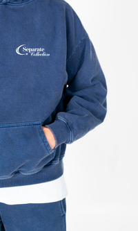 Separate Collection© Wash Hoodie Navy