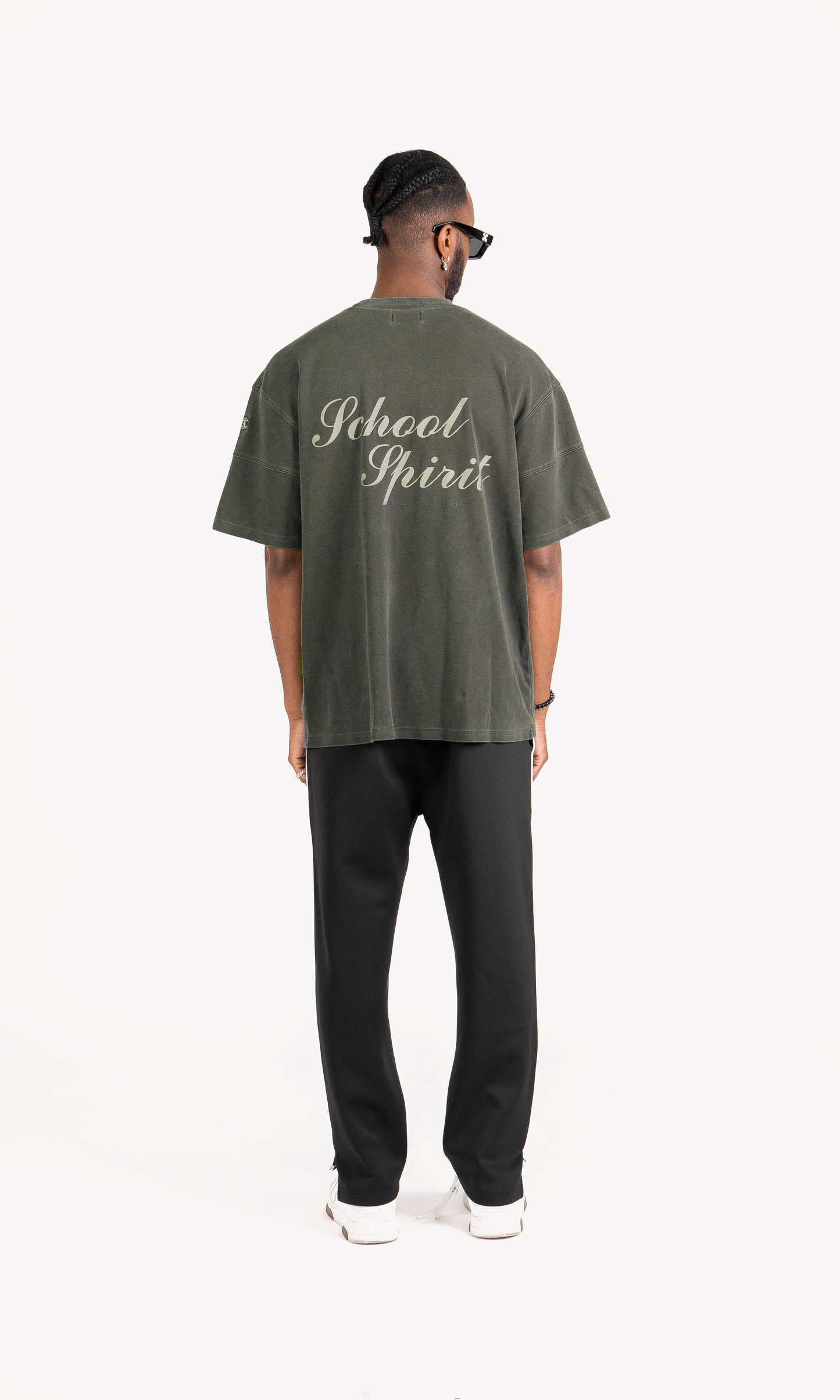 Separate Collection© New School T-shirt Vintage Green Wash